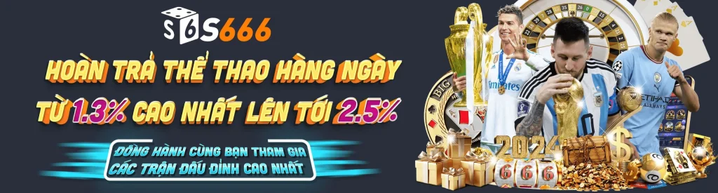 Thế thao hoàn trả 2,5%